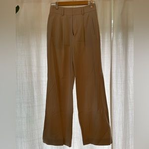 Everlane Way-High Drape Pant in Sandstone